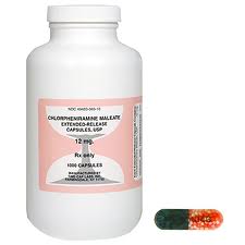 کلرفنامین یا کلرفنیرامین (به انگلیسی: CHLORPHENIRAMINE MALEATE)